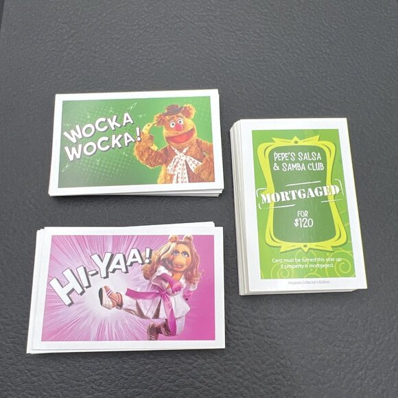 MONOPOLY The Muppets Collector's Edition 99% Complete 2010 Missing 1 House - Picture 10 of 16